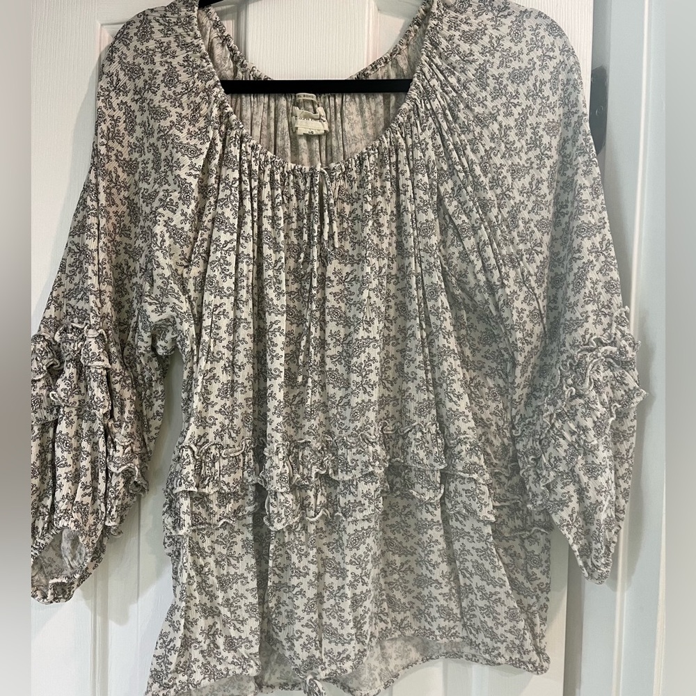 Ralph Loren Floral Print Women's Top